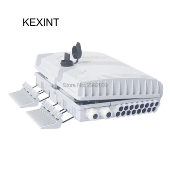 KXINT16 núcleo de Fibra Óptica FTTH Rescisão / Caixa de Alta Qualidade da Fibra Óptica da Caixa de Terminais / Caixa de Distribuição cinzento / 0