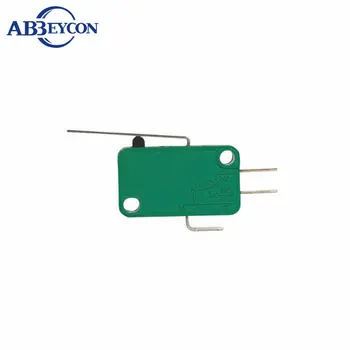 ABBEYCON YT KW7-1 Mini Operação de Fio de Aço da Dobradiça do Tipo Alavanca do Elevador Micro Switch/Micro-Interruptor 15a 250vac/ Longa Alavanca 0