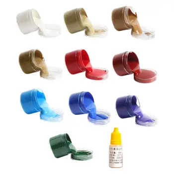 Couro Tinta Corante Líquido 30 ml de Tintura de Manchas de Pigmento de Reparação de Tinta para Couro Cor Restaurador de Sofás 0
